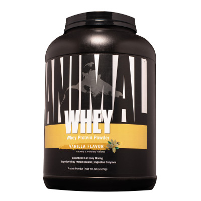 Сывороточный протеин Animal Whey 5lb (2,27 кг), ваниль